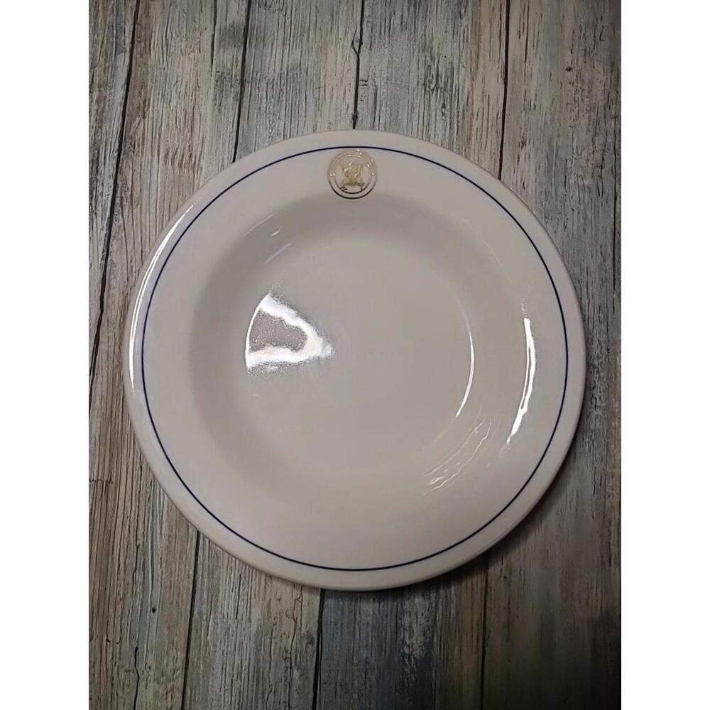 9 In Department Of The Navy China Salad Bowl Homer Laughlin Lead-free  USA